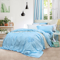 (Clearance second kill) Fuana home textile Holy Flower cotton sheets four-piece Double 1 8m princess style