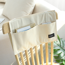 MZao Japanese dining chair student dormitory hanging bag cotton bedside storage bag Children Baby storage bag wall hanging