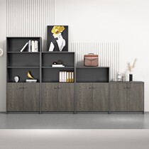 File cabinet wooden low cabinet combination office data locker high and low cabinet printer locker bookcase with lock
