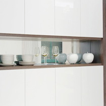 Yike whole house custom solid wood particle board entrance cabinet locker