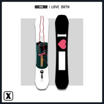 Toxic EXDO]W21 Smokin outdoor professional snowboard LOVE BERTON