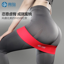  Bluebird big resistance elastic band ring fitness female hip ring tension band ring squat resistance band abuse hip ring non-slip