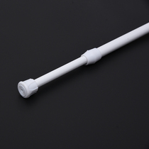 Wardrobe clothes stick clothes rod telescopic rod bathroom shower curtain rod non-perforated balcony toilet clothes Bar