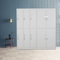 Haochen employee locker tin cabinet locker Bathroom cabinet Change wardrobe Storage bag cabinet Dormitory shoe cabinet with lock cabinet