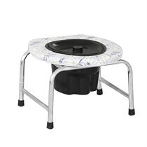 Elderly mobile simple toilet Pregnant women can household toilet folding toilet chair Elderly disabled bath stool