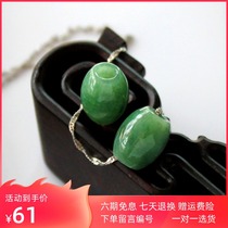 Natural Jade a goods necklace Jade Road road transfer beads jewelry 925 sterling silver pendant jade pendant fashion jewelry