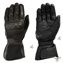 Motorcycle motorcycle racing Motorcycle rider riding protective gloves Long winter waterproof warm leather gloves