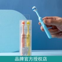 Hot selling RAOYI Candy Color Children Baby Cartoon Fine Soft ten thousand Gross Toothbrush Manual Cleaning 2 Supports 2-5 years old