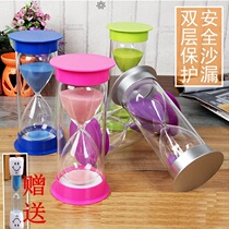 New year creative gift hourglass timer childrens fall-proof eating homework time study living room dining room decoration