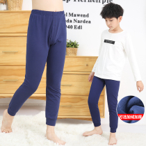 Boys velvet autumn pants warm pants Autumn and winter cotton childrens leggings warm inner wear teen underwear