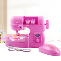 New simulation childrens sewing machine small girl make clothes small household appliances toy set house toys