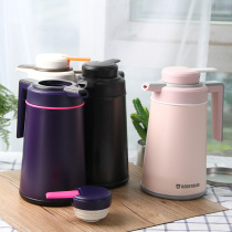 Korean cup bear insulation pot 2 liters European stainless steel household large capacity thermos 304 insulation kettle warm pot