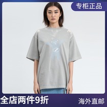 (official website spot)we11done 20SS spring and summer new temperature gradient bear short-sleeved couple T-shirt women