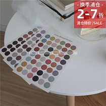Clearance specials chic Morandi round stickers gift packaging sealing stickers hand account postcard polka dots stickers