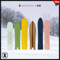 Vulnerable EXDO] W23 GENTEMSTICK small red dot snowboard split board mountaineering powder snowboard