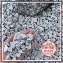 Gray small stone water wash stone garden garden decoration stone pavement round corner Japanese dry landscape Stone