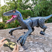 Walking remote control dinosaur toy boy large electric machine velociraptor Tyrannosaurus rex boy childrens gift