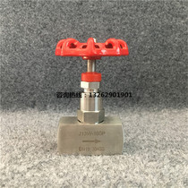 J13W-160P high pressure needle valve stainless steel threaded needle valve DN6 DN10 DN15 DN20 DN25
