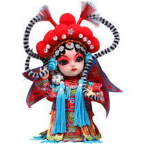 Silk doll to send foreigners Beijing opera Doll Doll Beijing souvenir ornaments Chinese style special gift