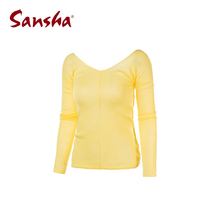 Sansha French Sansha adult female knitting dance training Gong fashion sweater ballet dance costume warm
