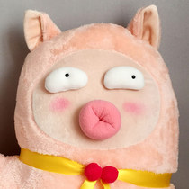 Ugly cute sand sculpture gift to send students alpaca grass mud horse doll plush toy doll creative Halloween birthday