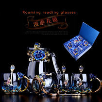 (Creative)Enamel color water cup set Water set Teapot Cold water pot set Glass cup Teacup Household