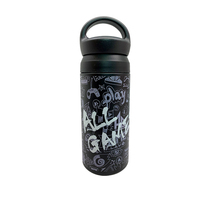 AG official graffiti series Black Mini thermos cup