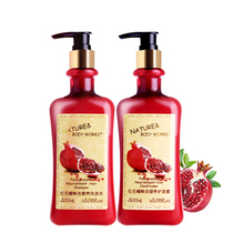 Life good Red pomegranate fresh nutrition Shampoo conditioner Wash care set 400ml*2