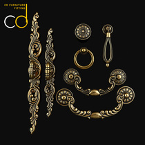 CD supergeneration European-style single-hole pull-ring pendant drawer antique small handle clothes closet cabinet door handle shoe cabinet wine cabinet handle