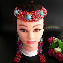 Mongolian ethnic female headdress New fashion fashion hair accessories Handmade features bridal antique accessories