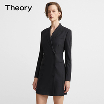 Good Wool] Theory New Womens Wool Blend suit dress H0701614