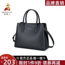 Scarecrow Womens Bag 2022 New Brand Genuine Leather Tote Bag Cowhide Fashion Large Capacity Ladies Shoulder Cross body