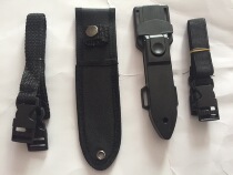 Anti-body tactical knife sheath Nylon Sleeve Special Battle Small Straight Knife Sheath Dagger Knife Sheath Gaggle Knife Plastic Cover Tied Leg Universal