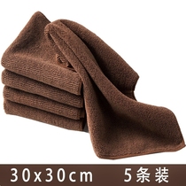 Rag with kitchen water absorption non-stick oil stain resistant hotel wipe Office wipe table clean towel does not fall off 