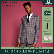 TED BAKER mens British plaid blazer jacket