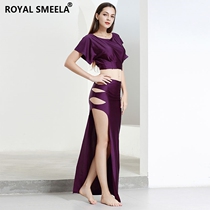 Belly Dance Merit 2022 New Long Dress Suite Fairy Sexy Oriental Dance Show Costume Spring and Summer