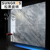 Infinite connected gray large size living room whole body marble floor tile background wall tile 750x1500