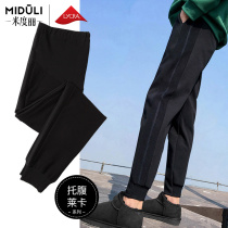 Pregnant women pants spring and autumn thin bottom sports pants autumn and winter plus velvet fashion casual trousers winter spring clothing