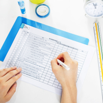 Deli Copy board 9354 Deli A3 writing pad board 374x260mm handwriting pad