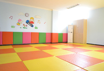 Kindergarten early education parent-child PU matte childrens software floor mat baby climbing mat gymnastics Wall soft bag