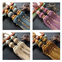 (Large model pair price) high-grade European curtain belt hanging ball tie ball tie ball lantern single ball hanging