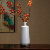 Zen new Chinese Ceramic Vase ornaments dried flower arrangement ink porch home living room TV wine cabinet decorations