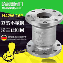 Stainless steel 304 316 Vertical Flange Check Valve Check Valve DN50 65 80 100