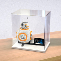 Acrylic dust box for LEGO 75187 BB-8 robot display model toy transparent