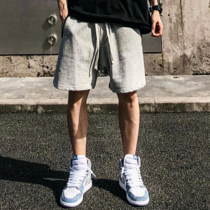 2022ins fitness shorts mens basketball training running 100 hitch minimalist cotton loose sports 50% pants