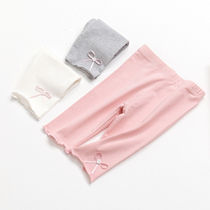 Two sets] girls leggings summer thin childrens five-point pants women Baby pants little girl Capri pants pants