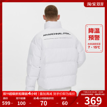 FPA white short down jacket tide brand American winter cold protection warm thickening couple casual mens jacket