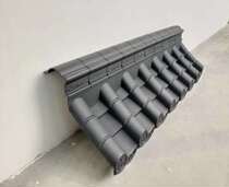 Single-sided ridge wall tile Single-sided tile Wall special tile Fence tile Archaize tile