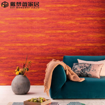 German original imported wallpaper French modern minimalist Nordic horizontal pattern living room bedroom background Villa porch wallpaper