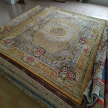 Pure Hand Knotted True Silk Silk Modern Minima Light Luxurious European And European Living Room Tea Table Bedroom Carpet